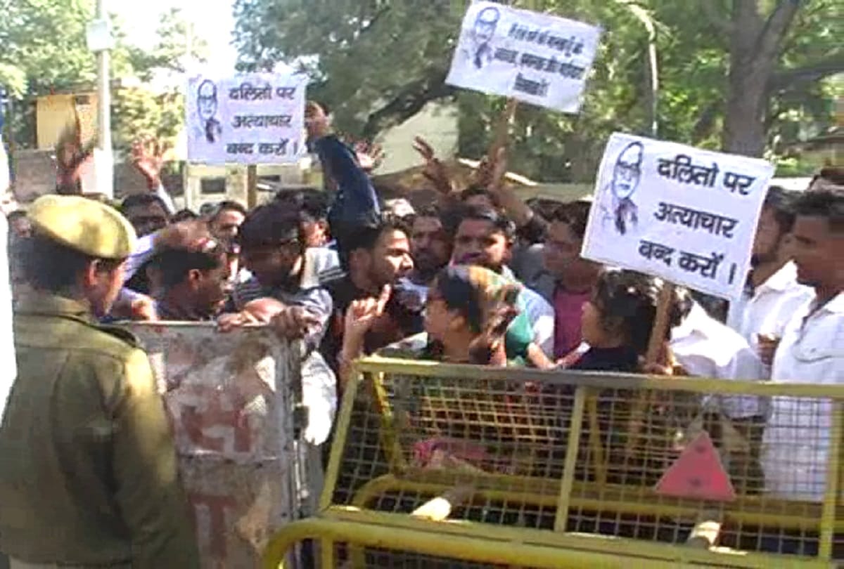 Pradhan gave this warning in kota, accusing him of insulting caste words