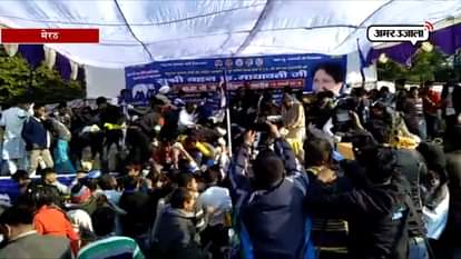 62th birthday of bsp chief mayawati celebrated in Meerut  