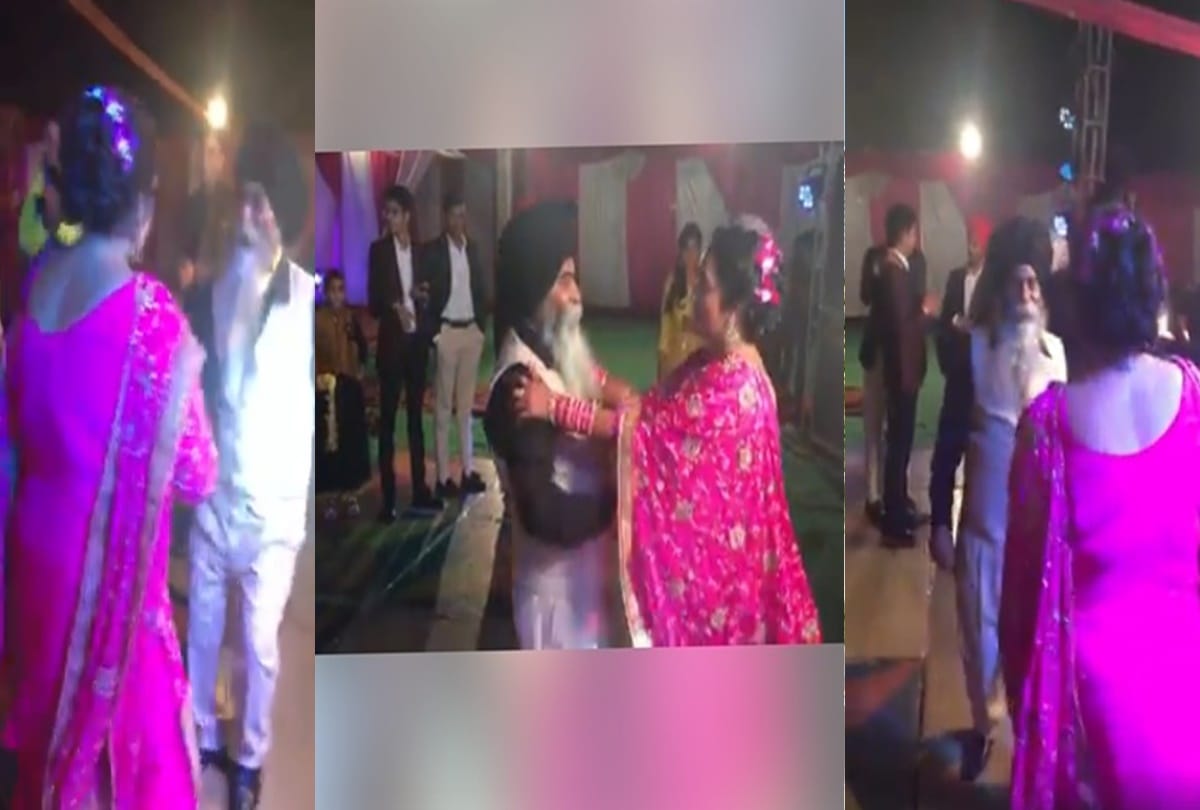 Dancing video being viral of a old punjabi couple