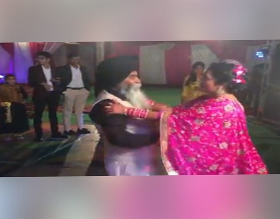 Dancing video being viral of a old punjabi couple