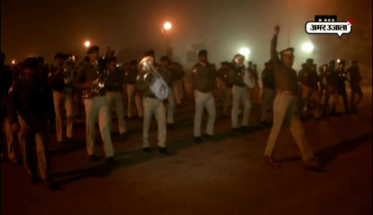 Republic day rehearsals from Rajpath