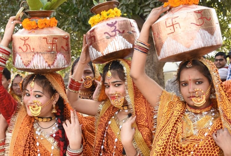 celebration of uttarayani mela 2018 in lucknow