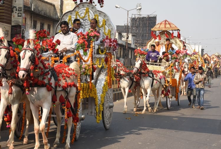 celebration of uttarayani mela 2018 in lucknow