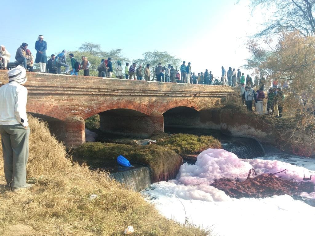 The body of the villagers was thrown near the drain