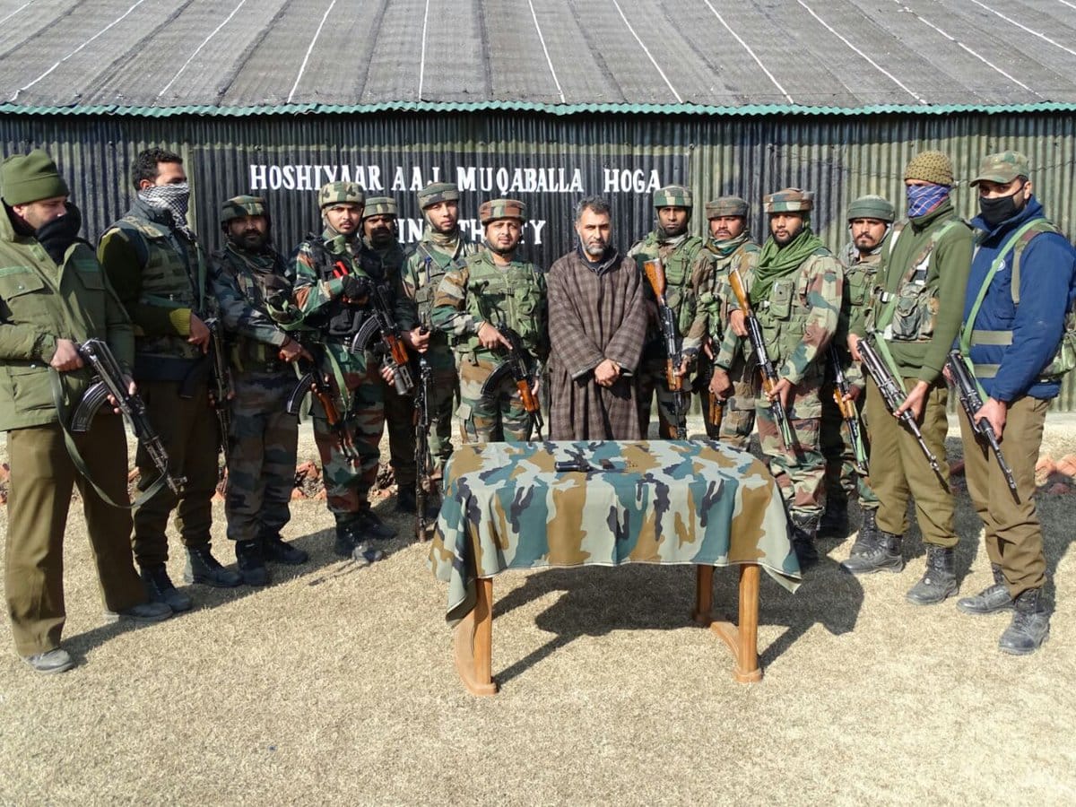 ogw arrested in handwara