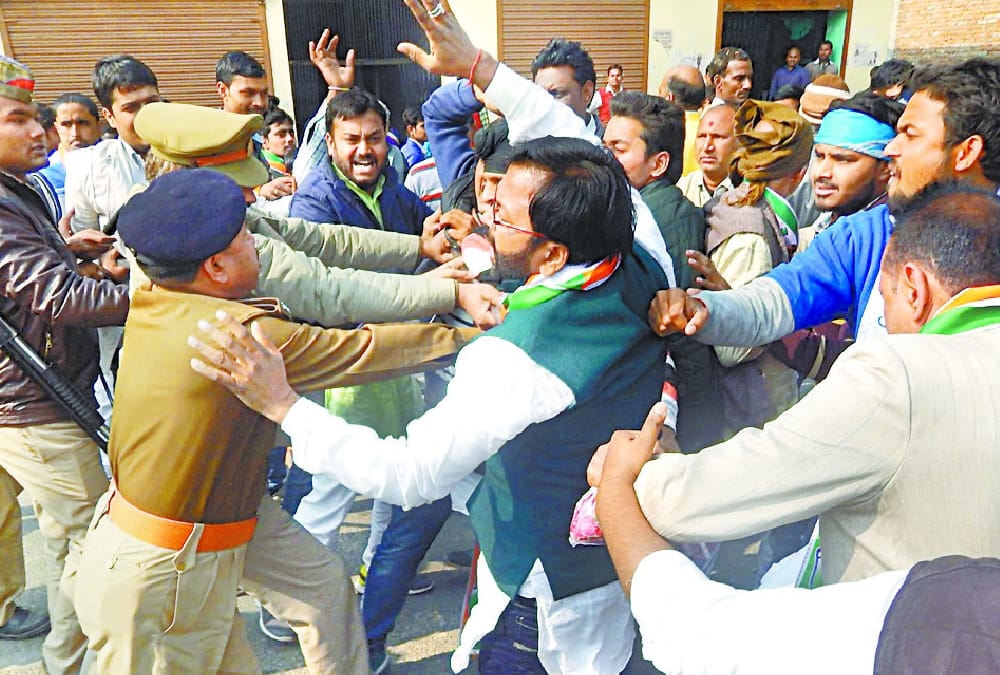 second day of rahul gandhi amethi tour.