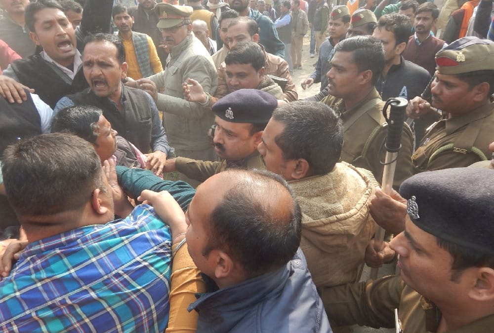 rahul gandhi visited gauriganj in amethi
