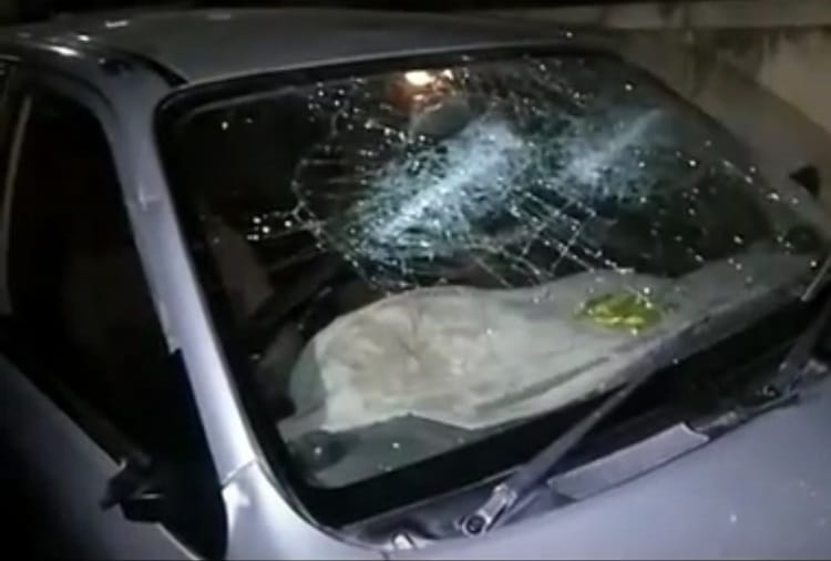 rajasthan crime- unknown man attack on congress leaders in sikar
