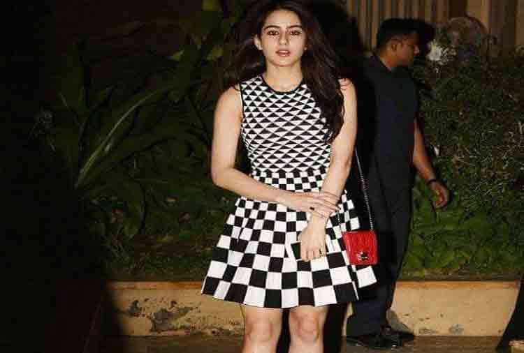 saif ali khan daughter sara ali khan in bikini with bigg boss contestant vikas gupta