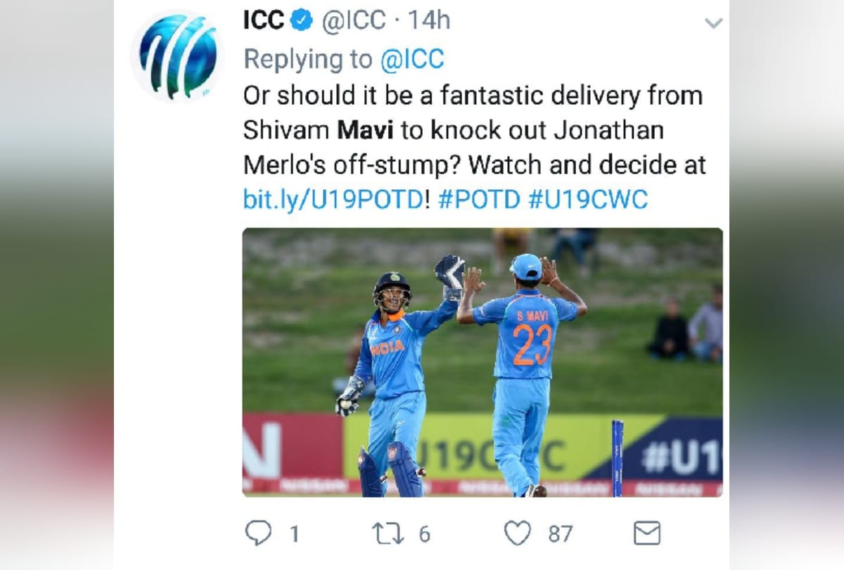 noida cricketer shivam mavi is trending on twitter