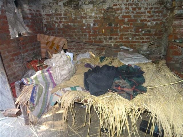 Dead from the cold, innocent orphans