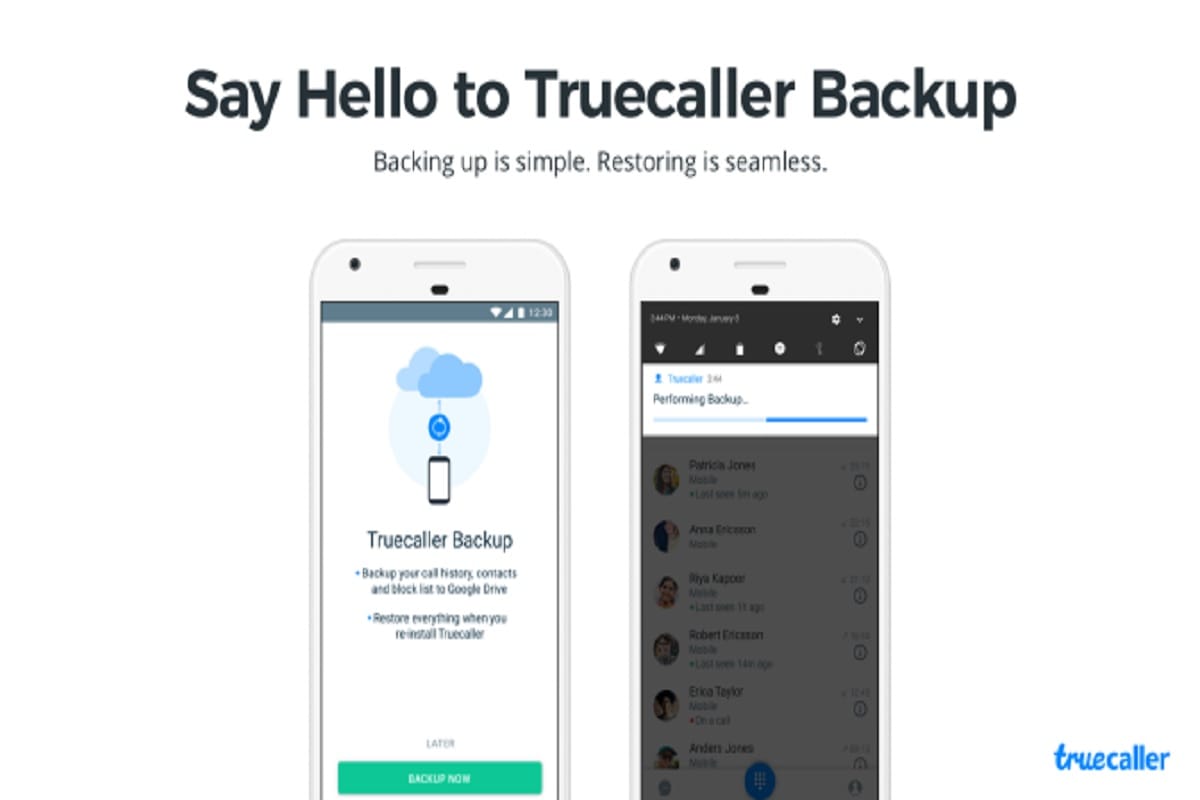 TRUECALLER BACKUP