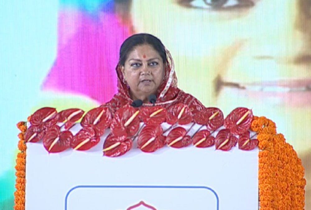 bjp rajasthan get set back from by poll result