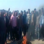 चित्तौड़गढ़ में प्रदर्शन