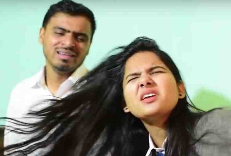 akanksha Bohta video viral on youtube, Behan Bhai Ki School Life 