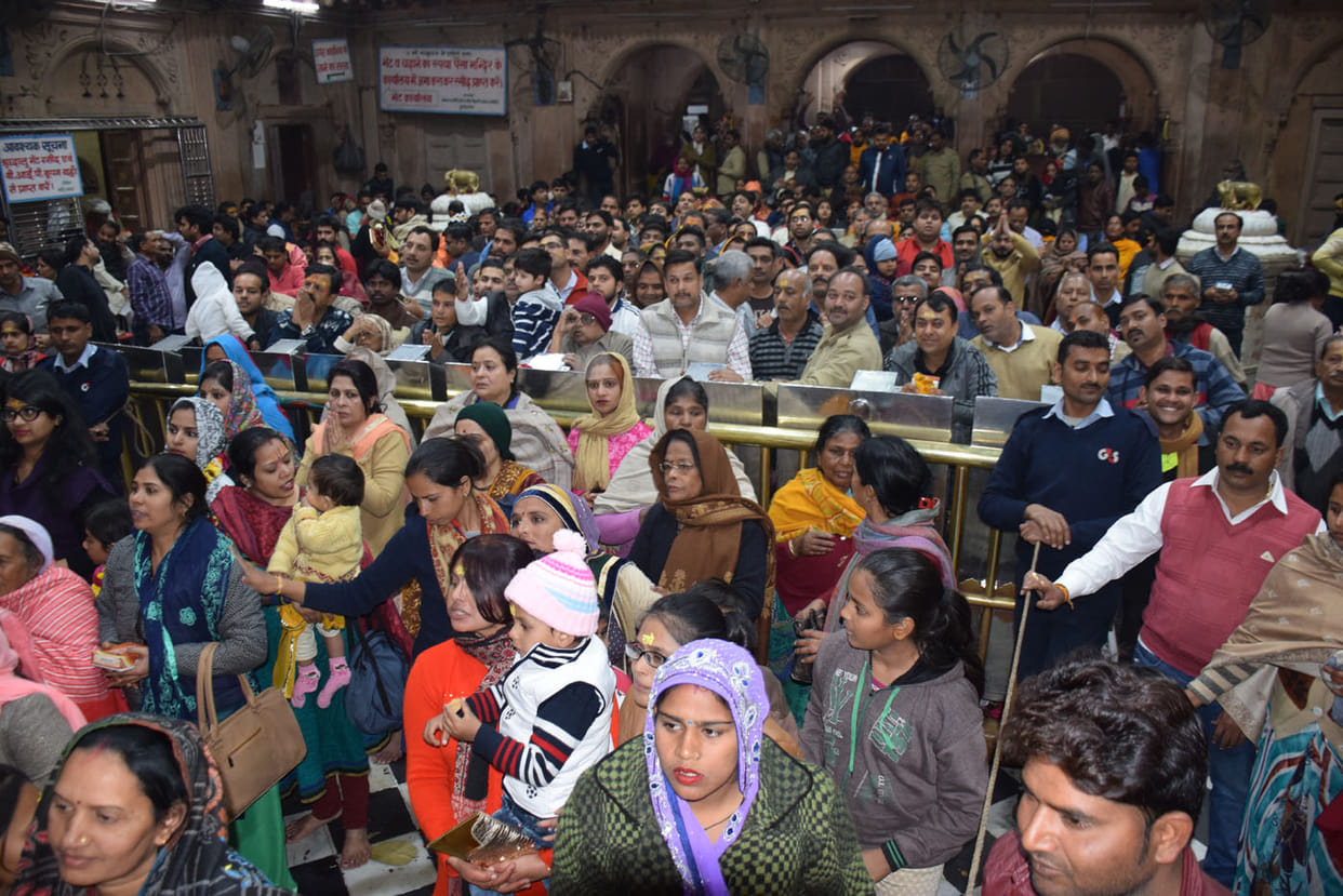 no entry in vrindavan for basant panchami and republic day