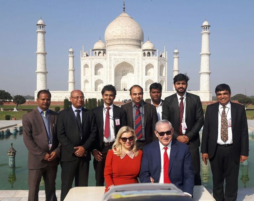 india will get advantage of israel pm taj tour 