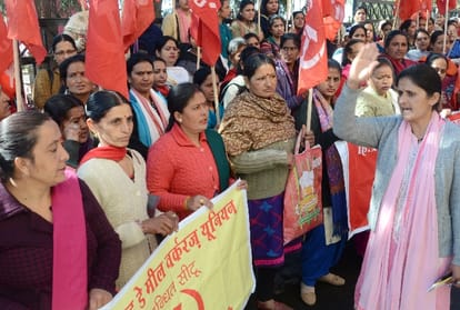  mid day meal and anganwadi worker strike in himachal 
