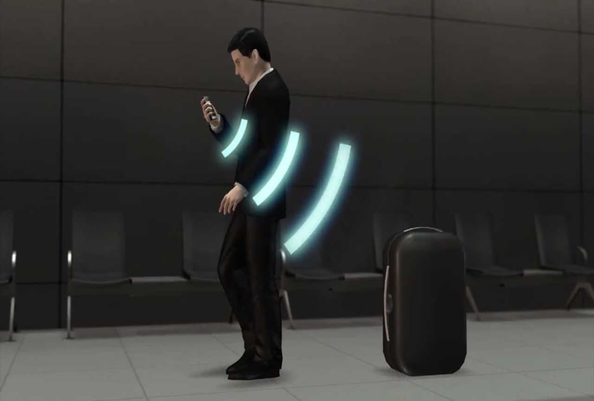 A robotic suitcase that automatically follows you 