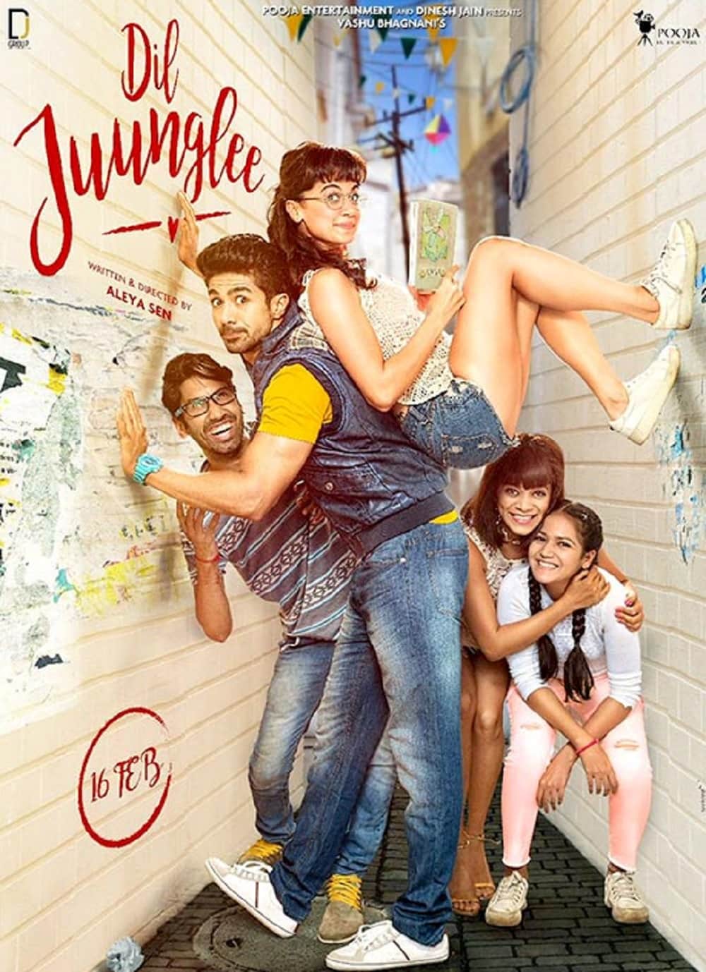 taapsee panuu and saqib saleem starrer film dil juunglee first song