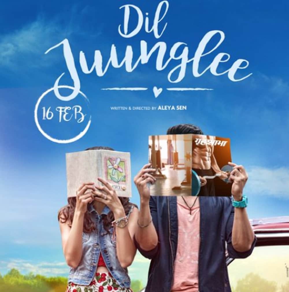 Saqib Saleem and Taapsee Pannu look like mad in their new poster Dil Juunglee 