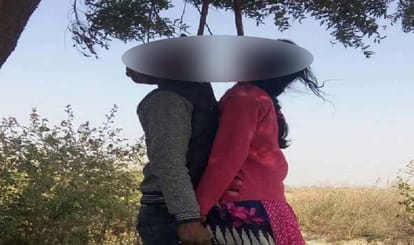 a Couple committed suicide by hanging himself in Amroha