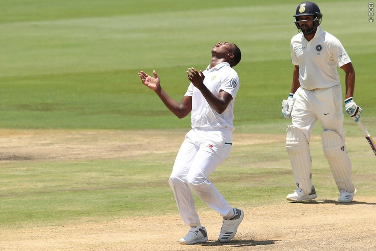 lungi ngidi takes six wickets against india in centurion test