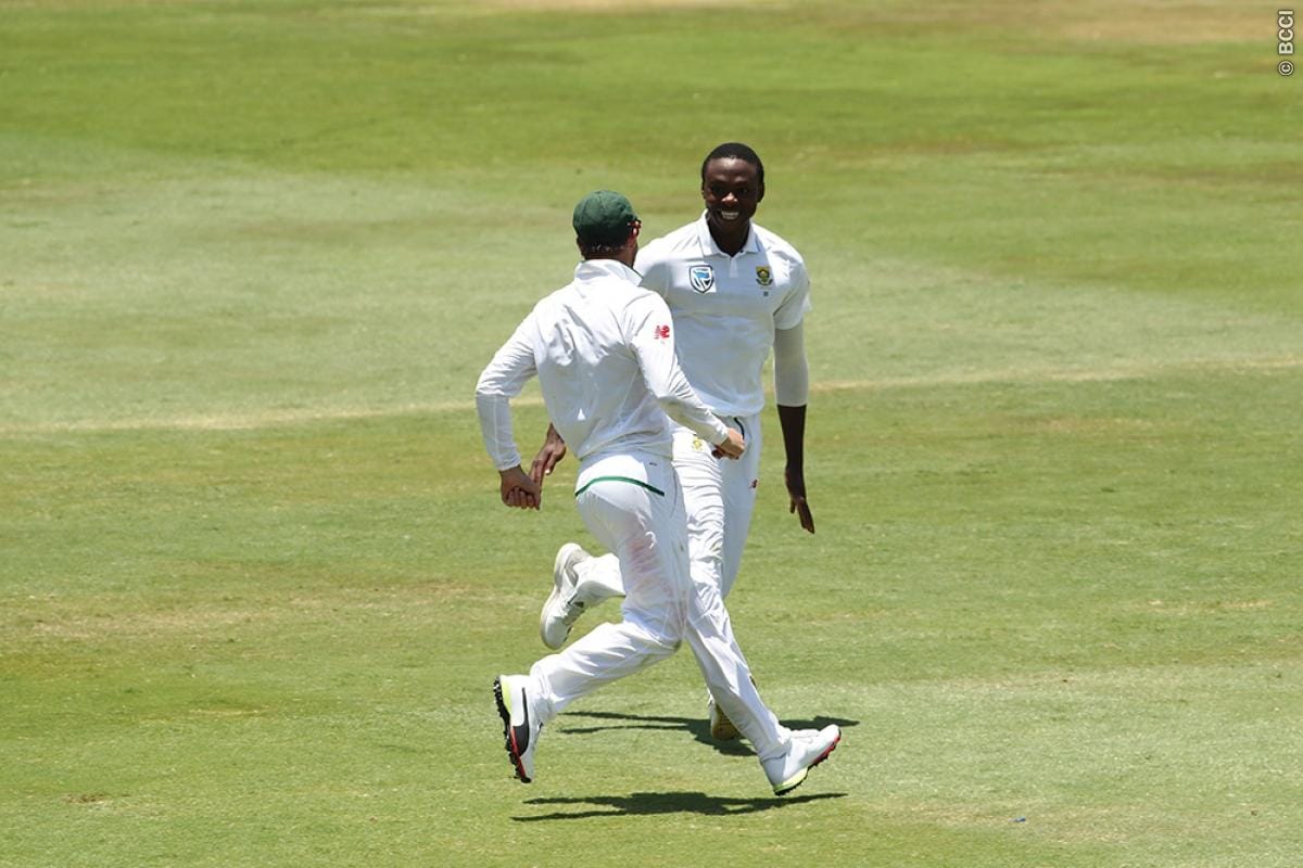 lungi ngidi takes six wickets against india in centurion test