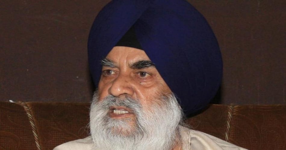 Former SGPC secretary Manjit Singh Calcutta passes away