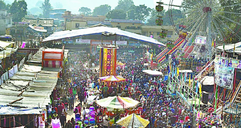 fair spot packed with peoples