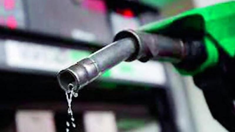 water dropped out from petrol pump, seal