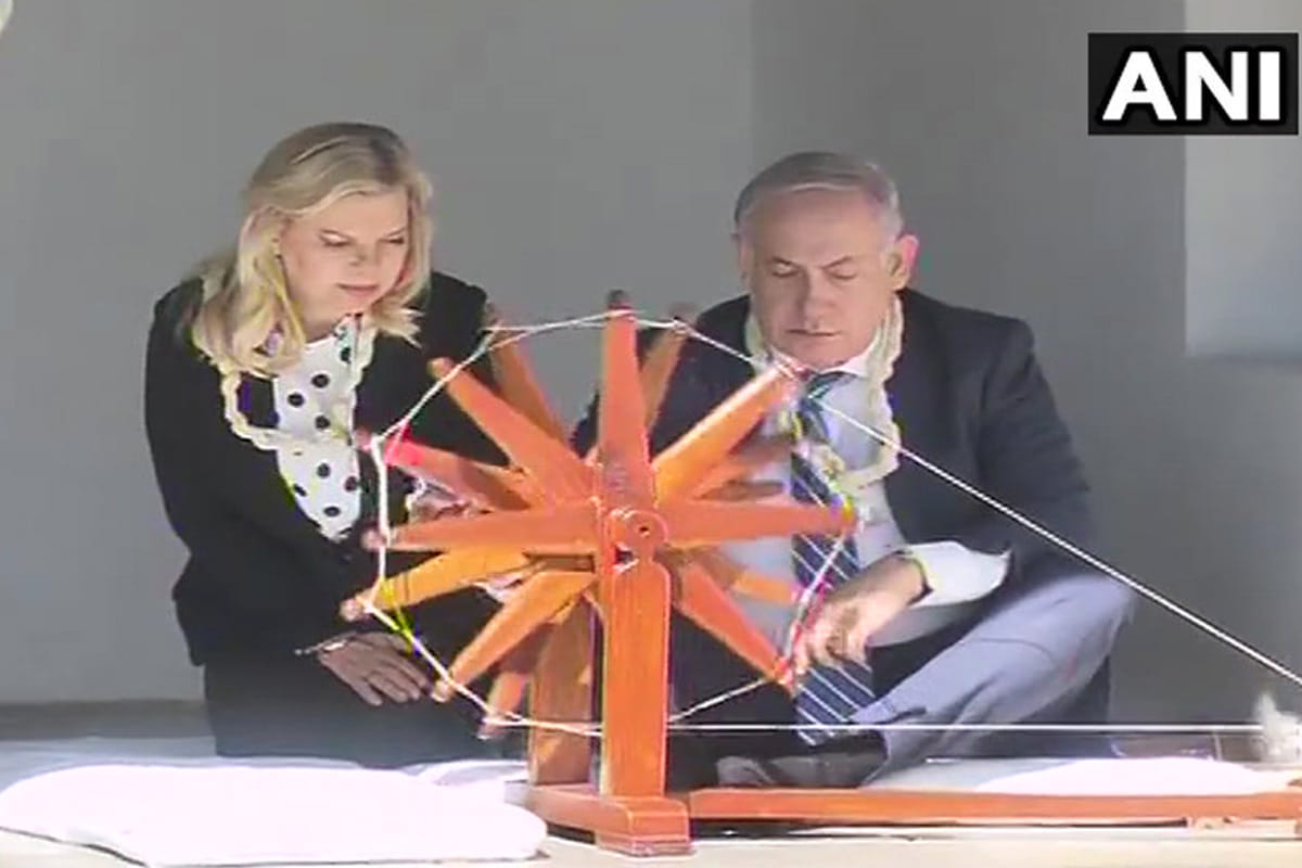 PM Modi Turned Netanyahu And His Wife Guide, See Video
