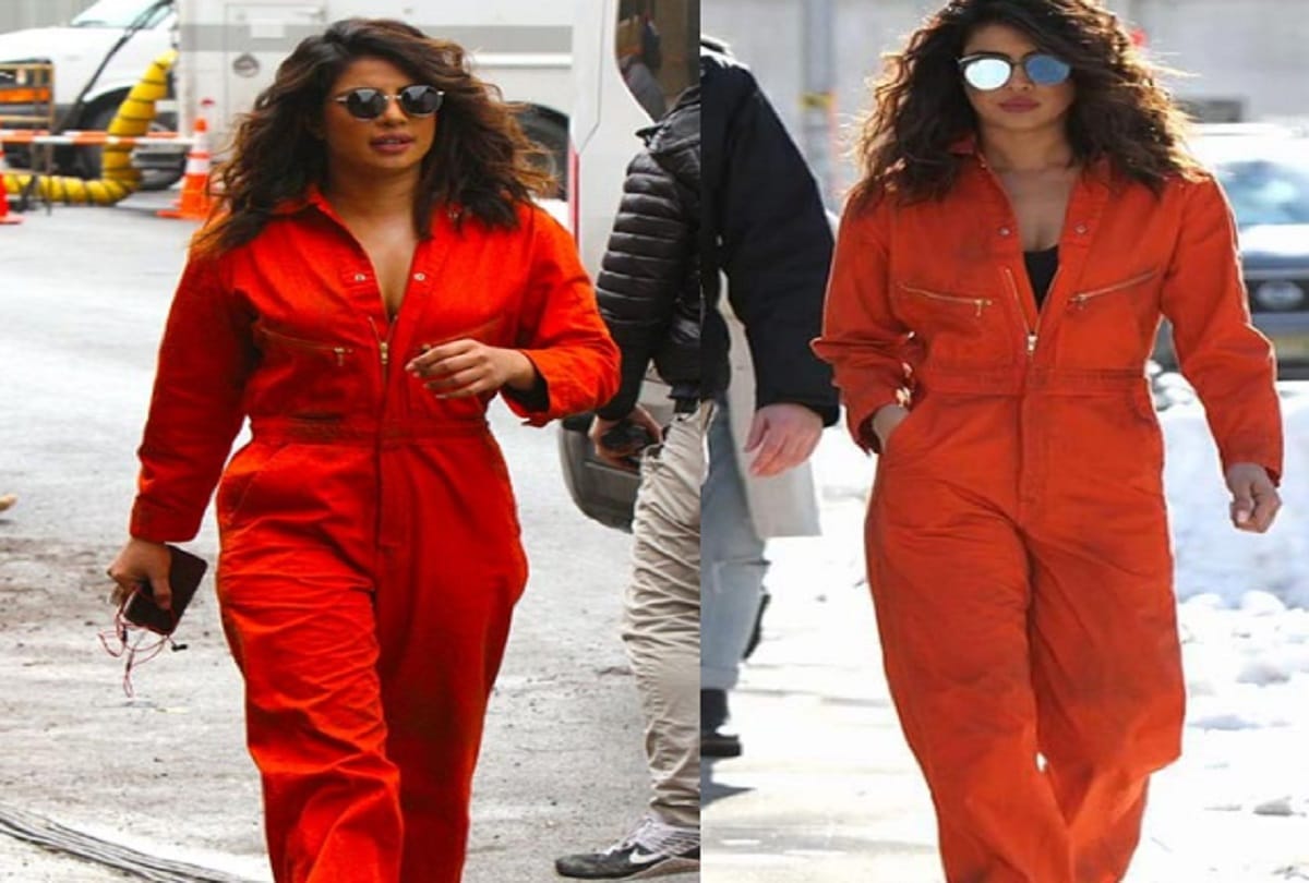 priyanka chopra breaks a wine glass on her head at new york home