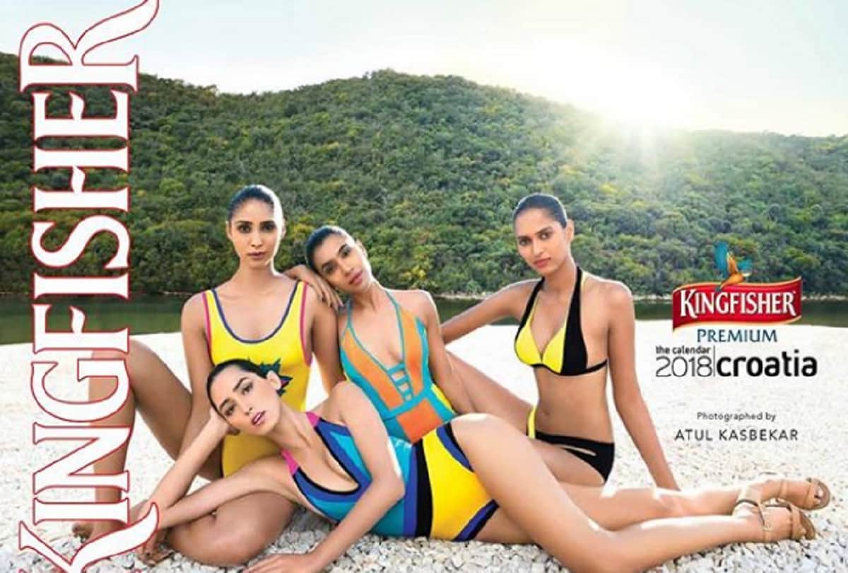 Kingfisher Calendar 2018 making video of this hot model goes viral