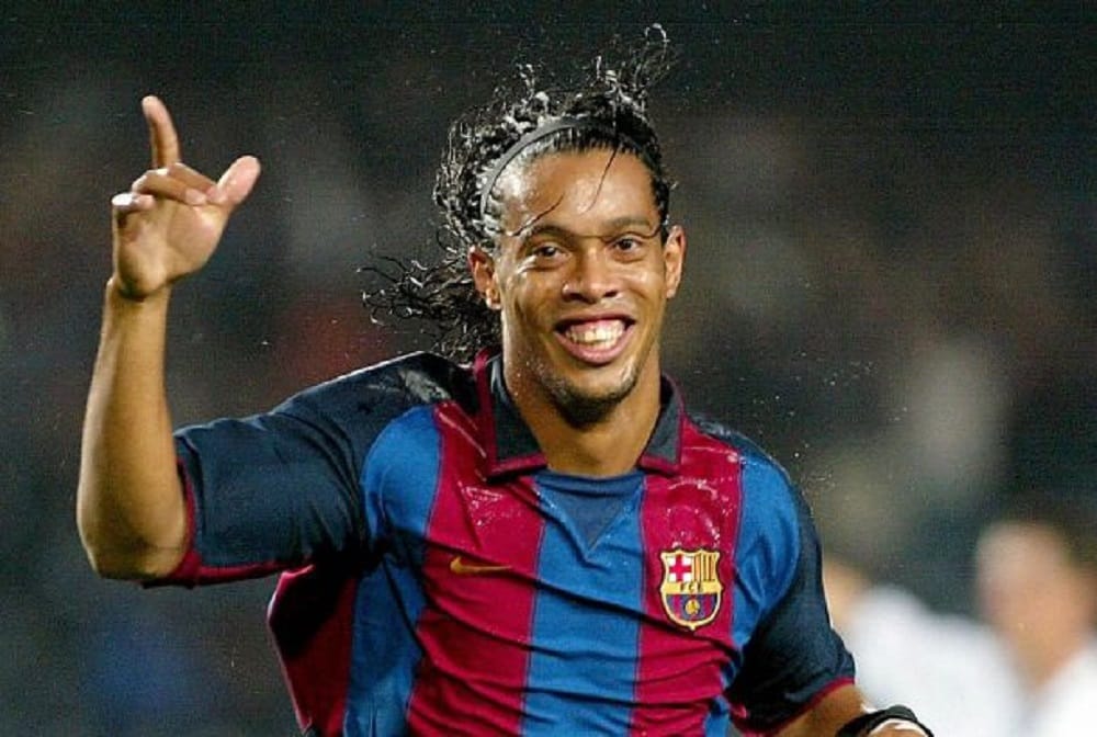 Ronaldinho top ten goals in football tournaments