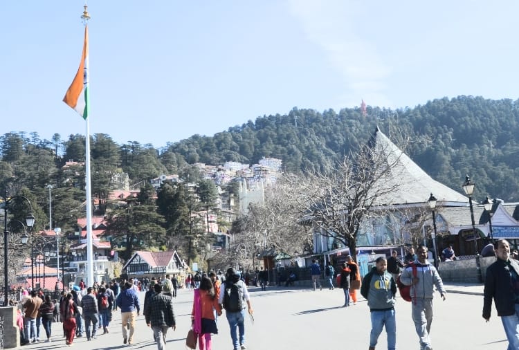 Snowfall in Shimla on February 3, chandigarh news