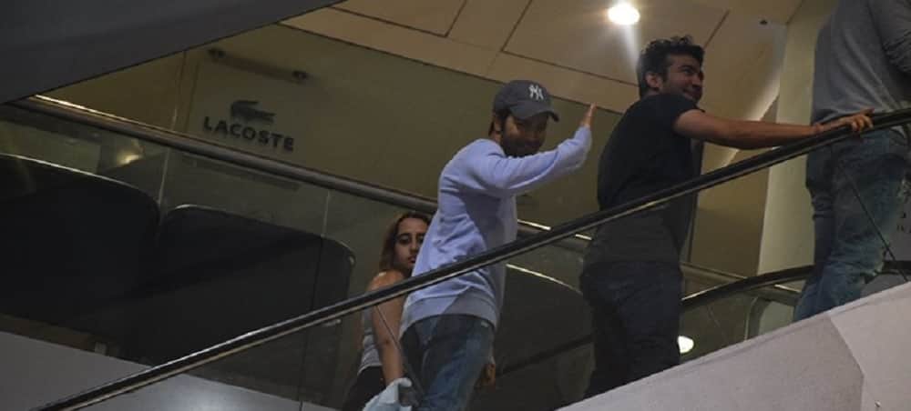 Varun Dhawan spotted with girlfriend Natasha Dalal on movie date