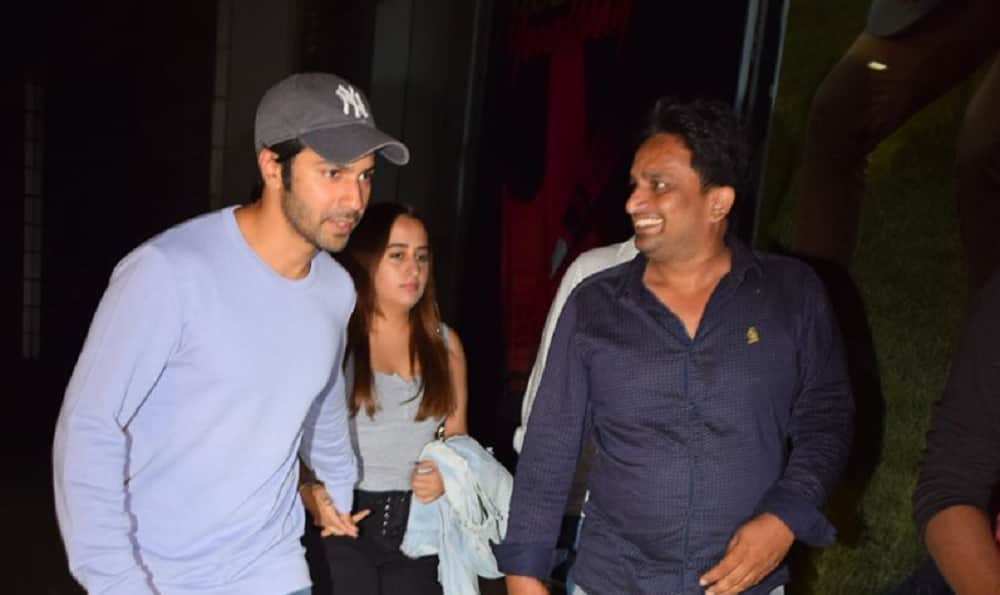 Varun Dhawan spotted with girlfriend Natasha Dalal on movie date
