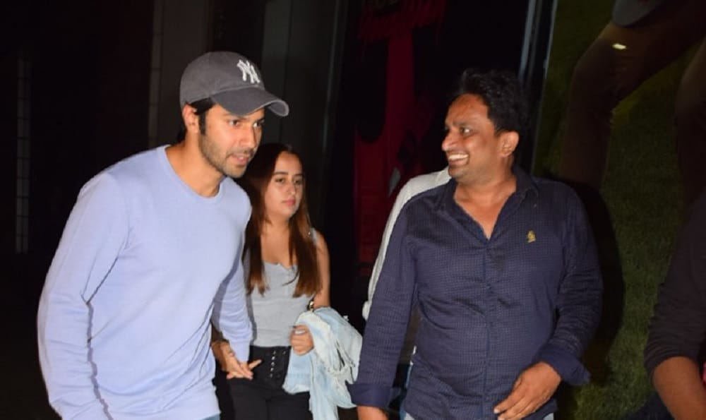Varun Dhawan spotted with girlfriend Natasha Dalal on movie date
