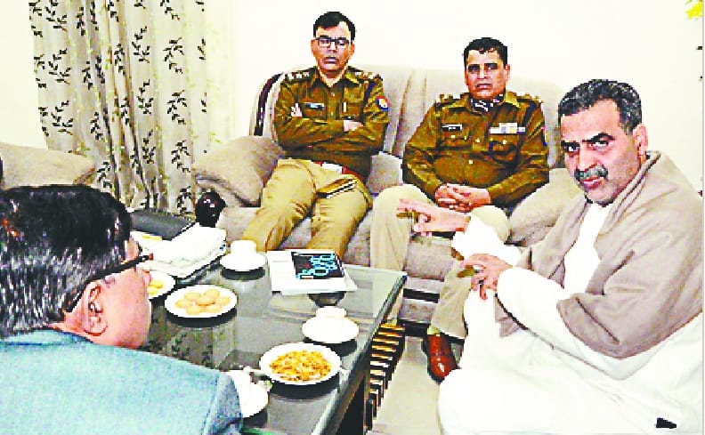 Meeting at PWD Guest House