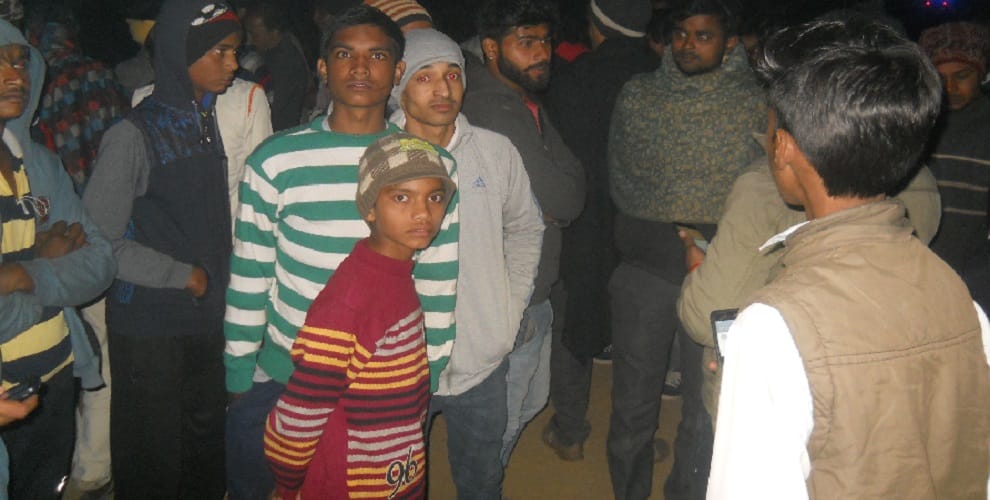 Bajrang Dal workers left the cow and fled the youth