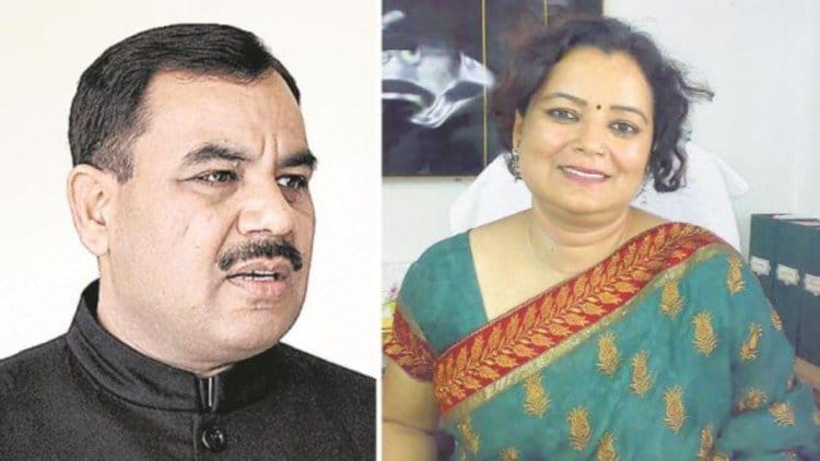 damyanti rawat posting dispute