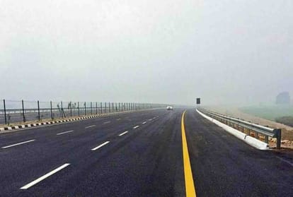 agra lucknow expressway work in progress