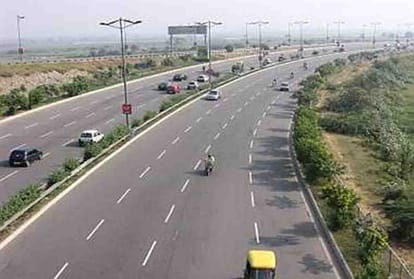 agra lucknow expressway work in progress