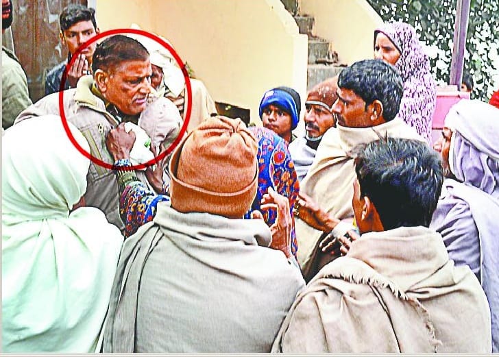 Farmers protest mining, scramble with police