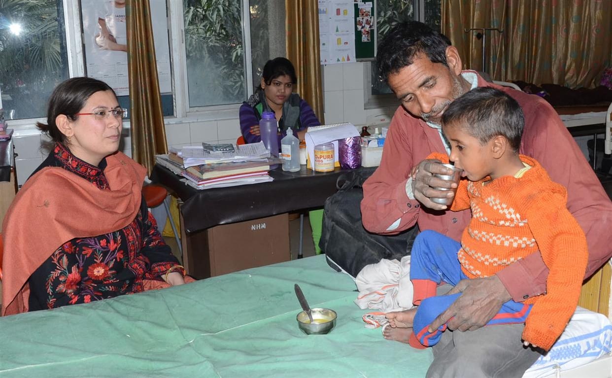 Innocent malnutrition of every third household in marked areas.