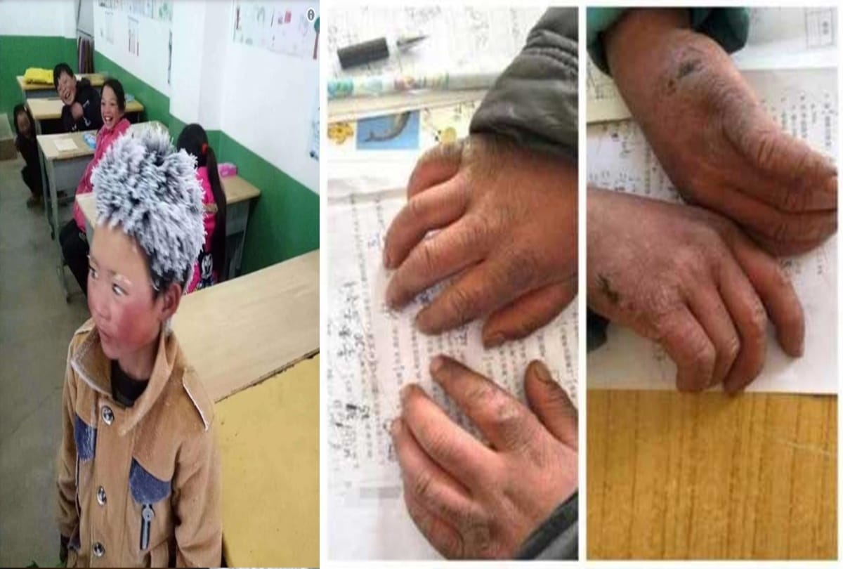 Ice Boy Photos goes viral as he walked four kilometer to his school