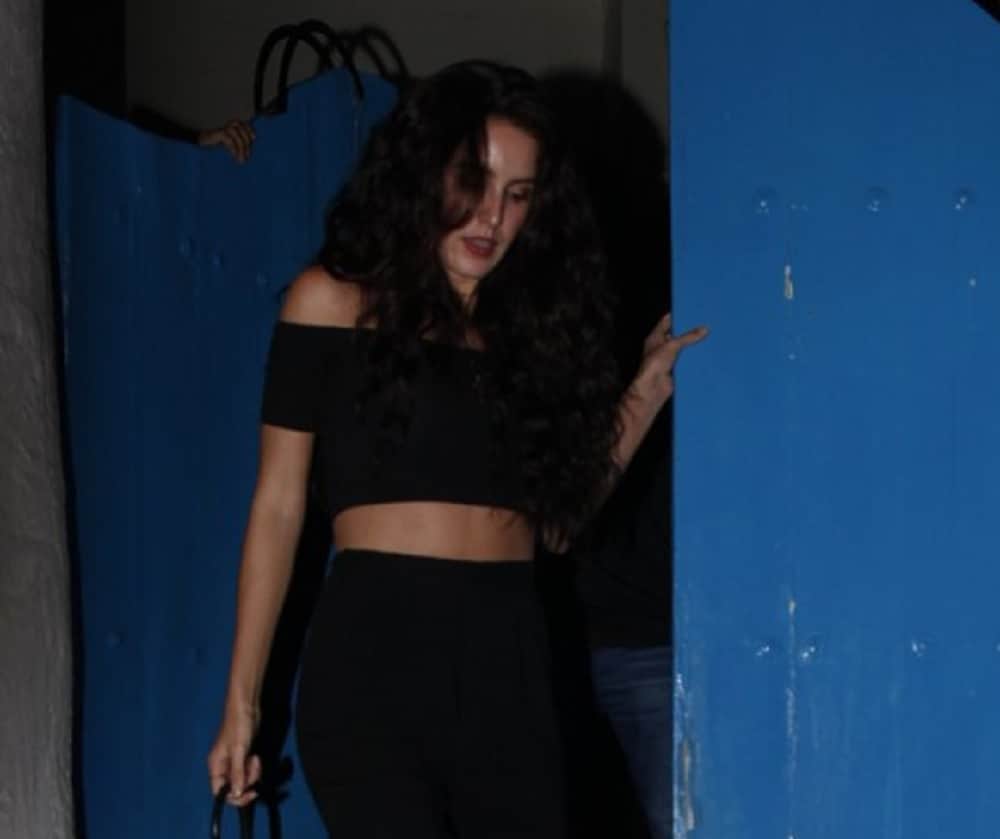katrina kaif and her sister caught in ali abbas birthday party