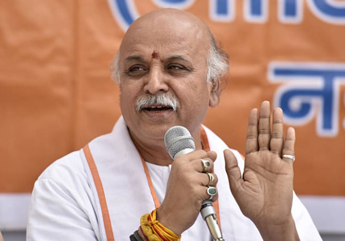 Pravin togadia will protest on ram temple construction in ayodhya