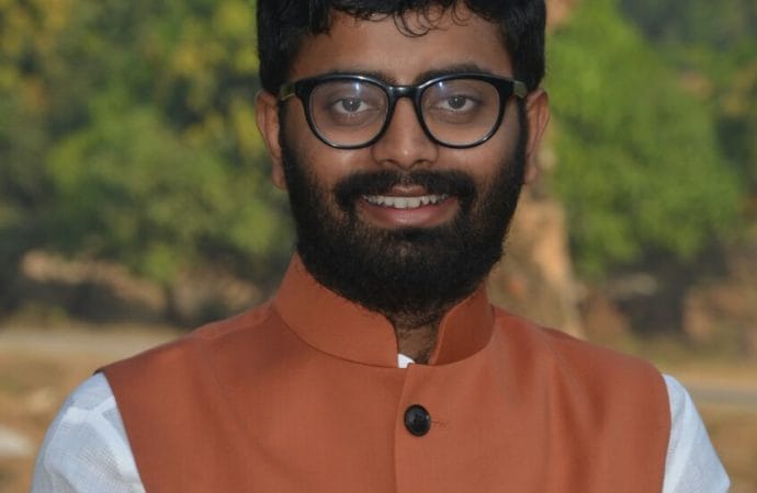 rohit singh will deliver speech in indian student parliament